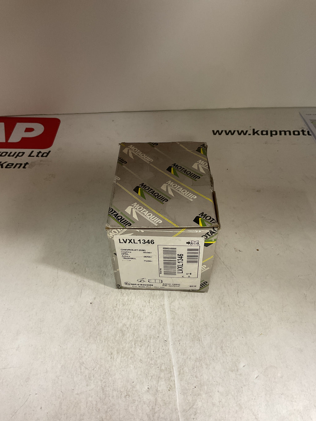 MOTAQUIP M:4 Rr Br Pads LVXL1346