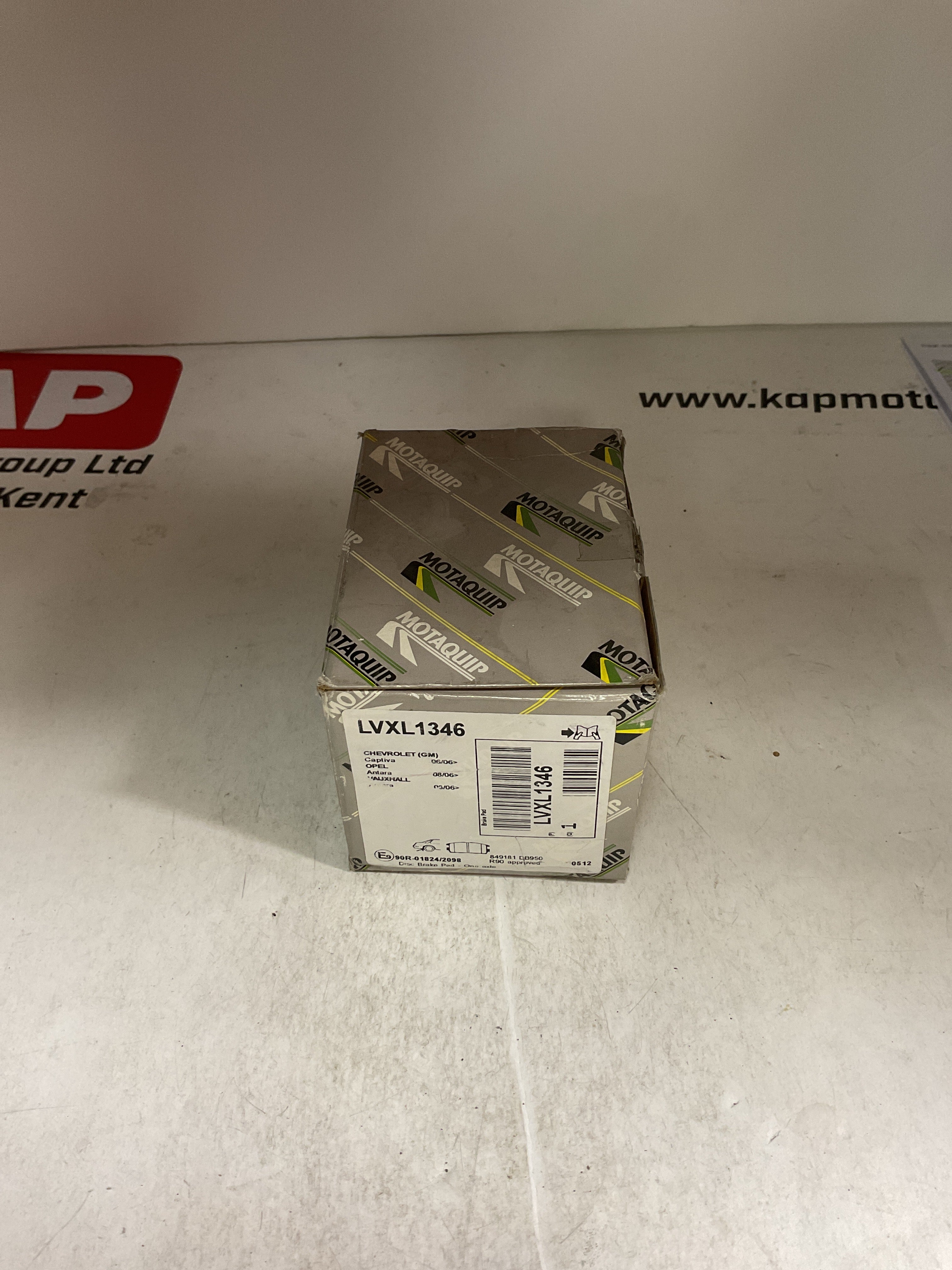 MOTAQUIP M:4 Rr Br Pads LVXL1346