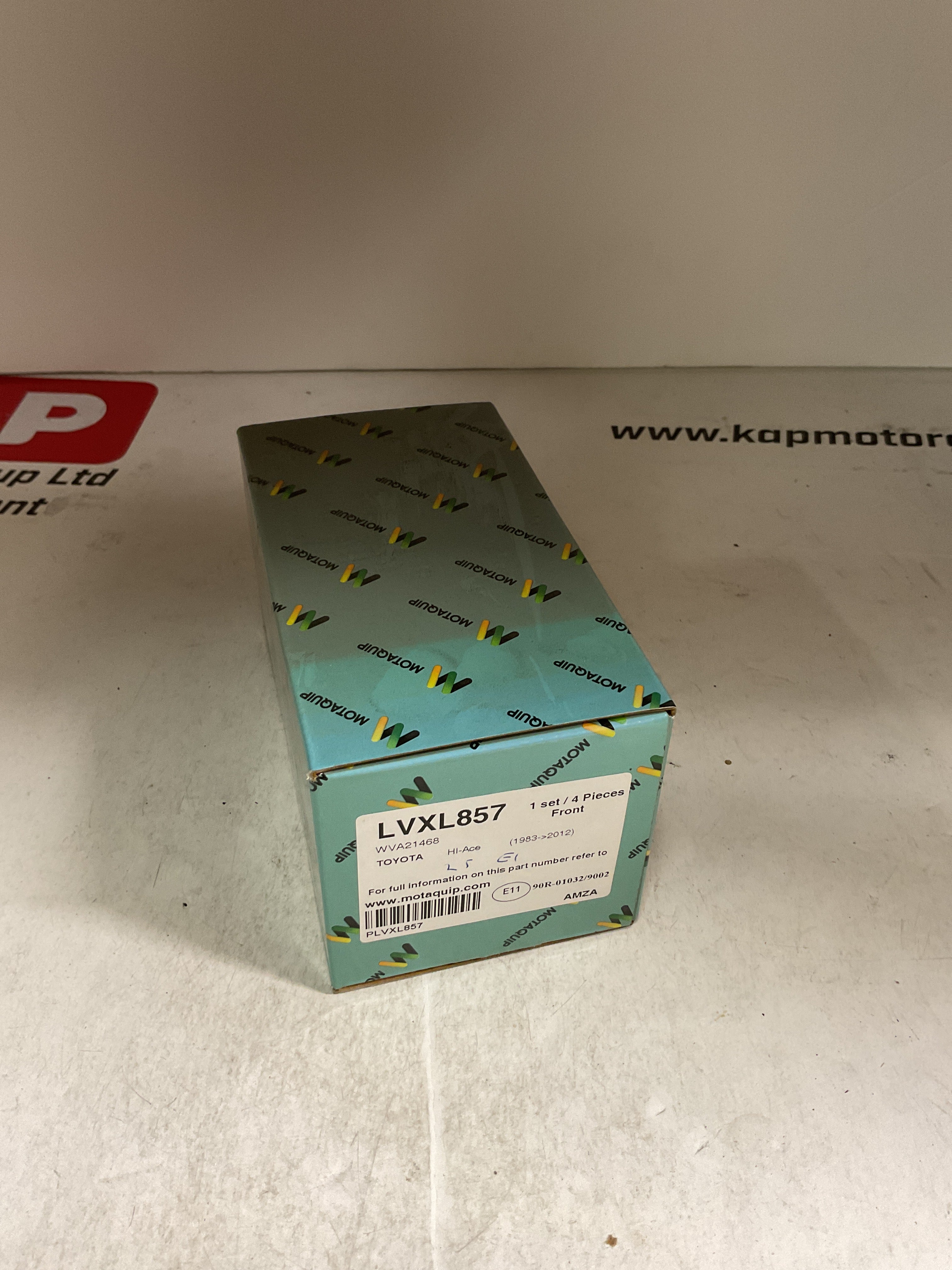 MOTAQUIP M:4 Fr Br Pads LVXL857