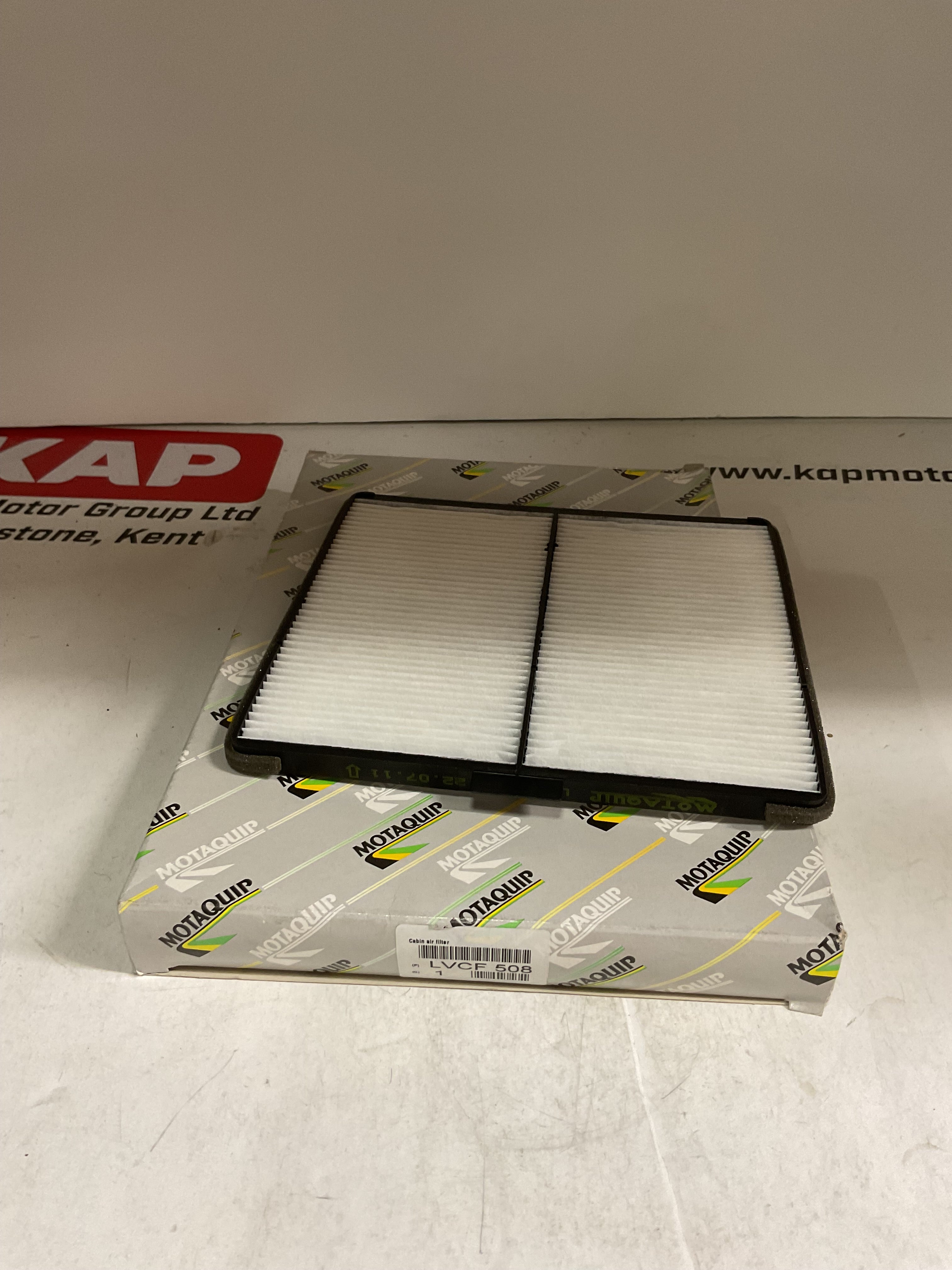 MOTAQUIP Cabin Filter LVCF508