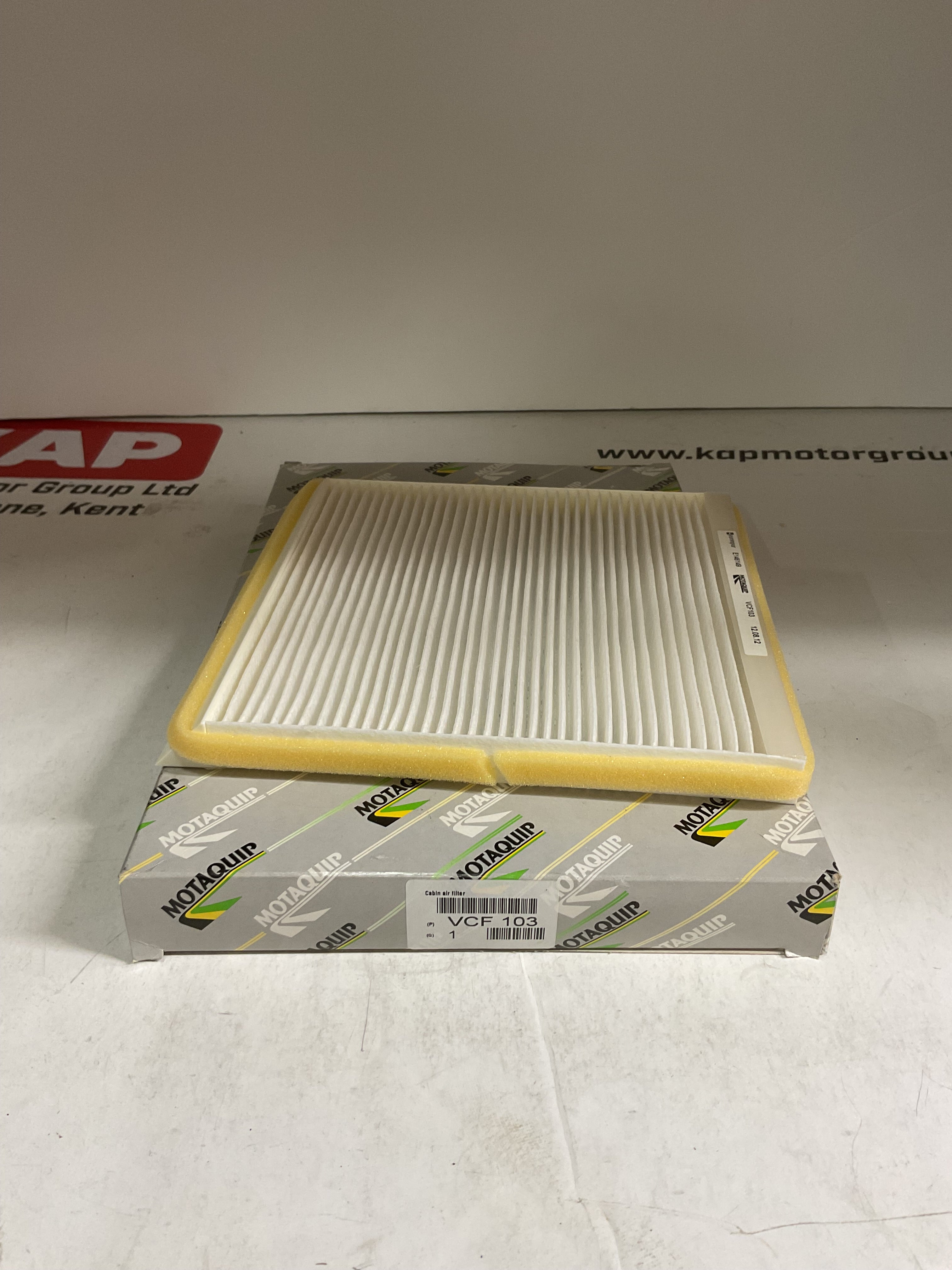 MOTAQUIP Cabin Filter VCF103