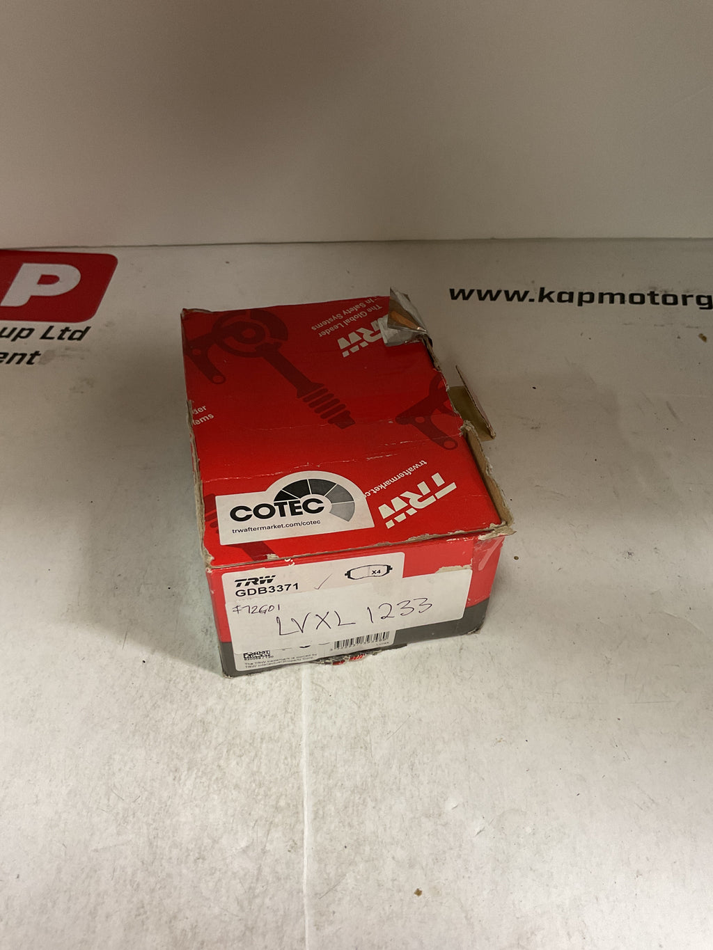 MOTAQUIP Brake Pads LVXL1233