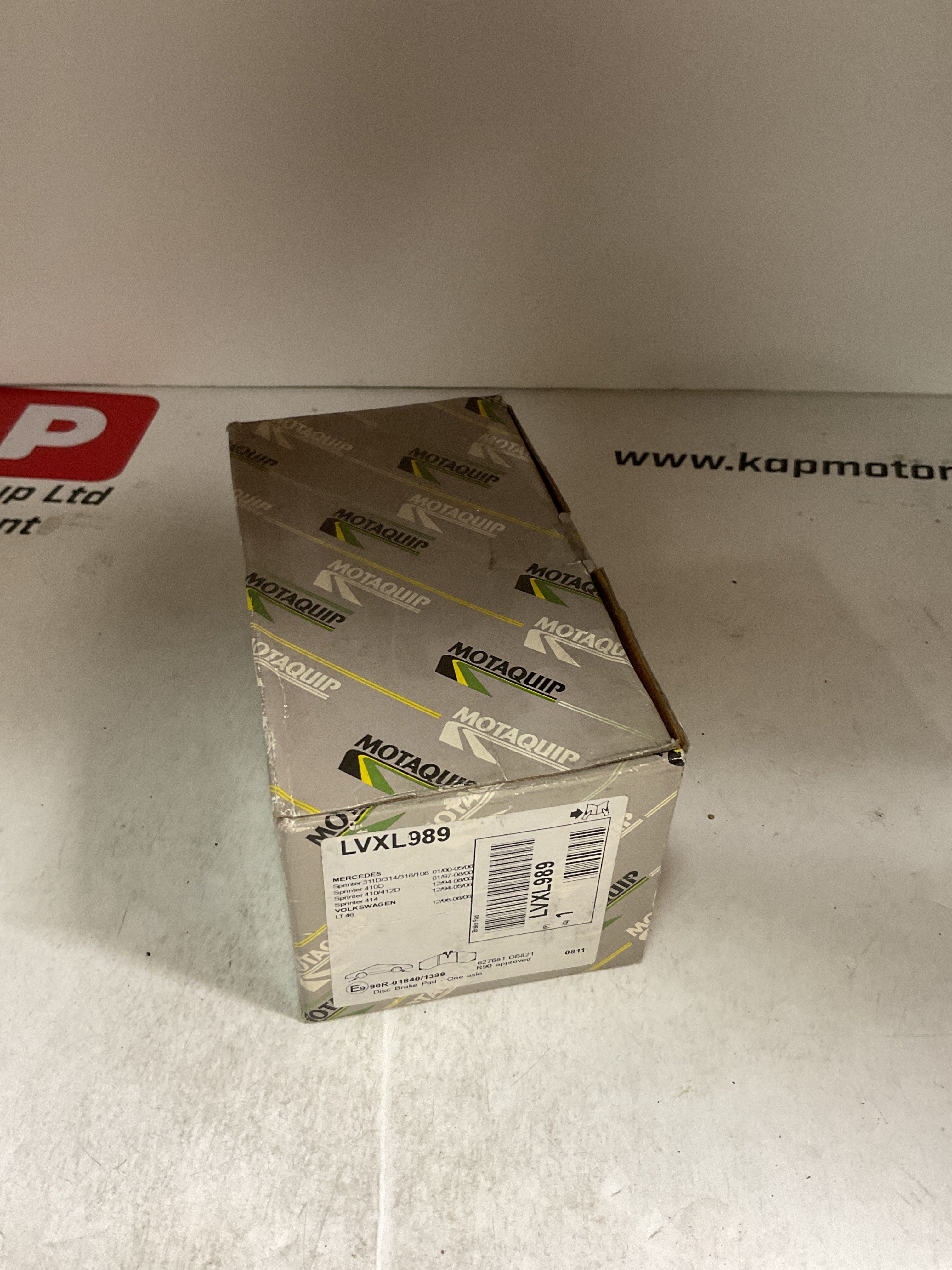 MOTAQUIP M:4 Fr Br Pads LVXL989