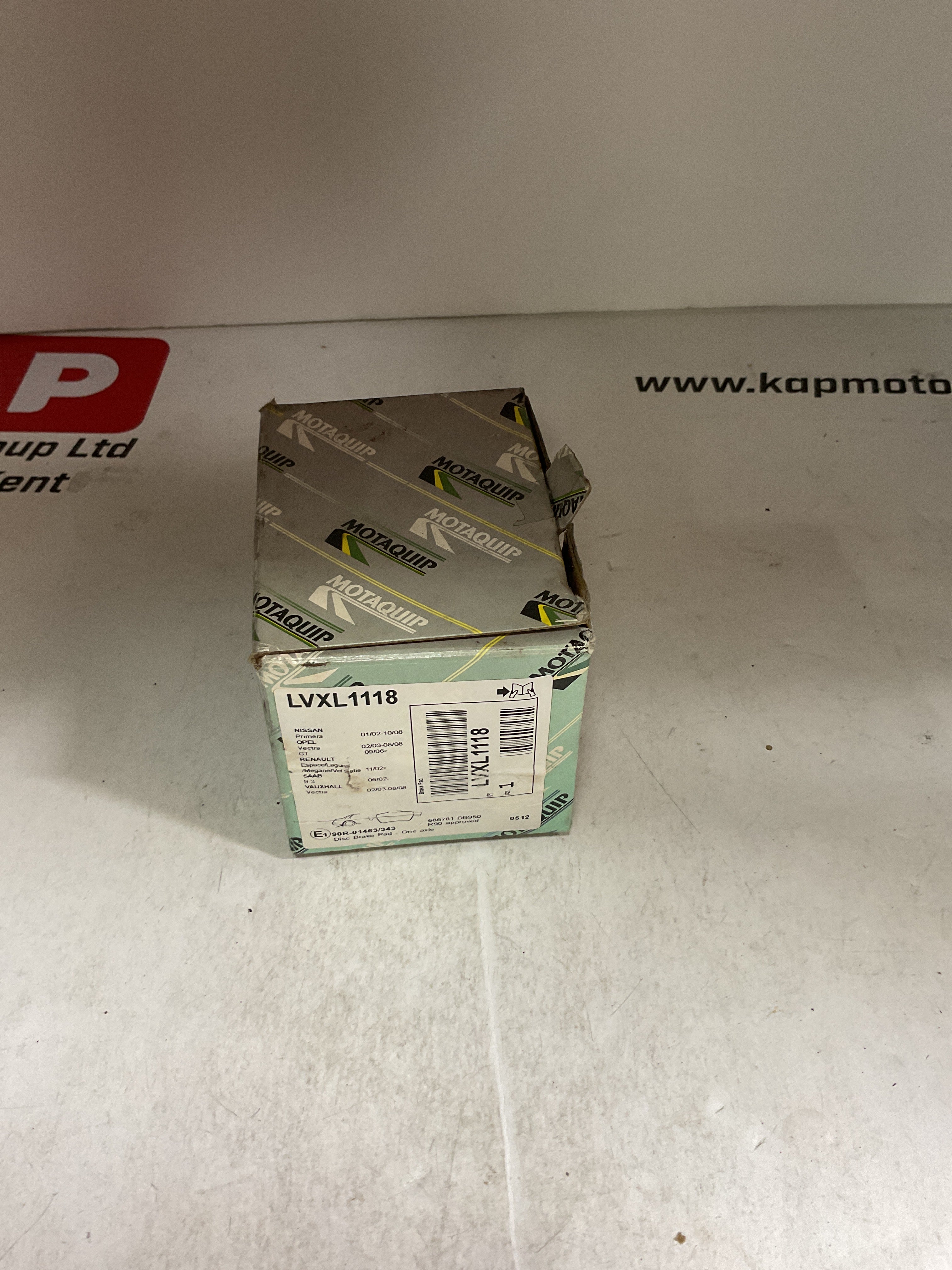 MOTAQUIP Brake Pads LVXL1118