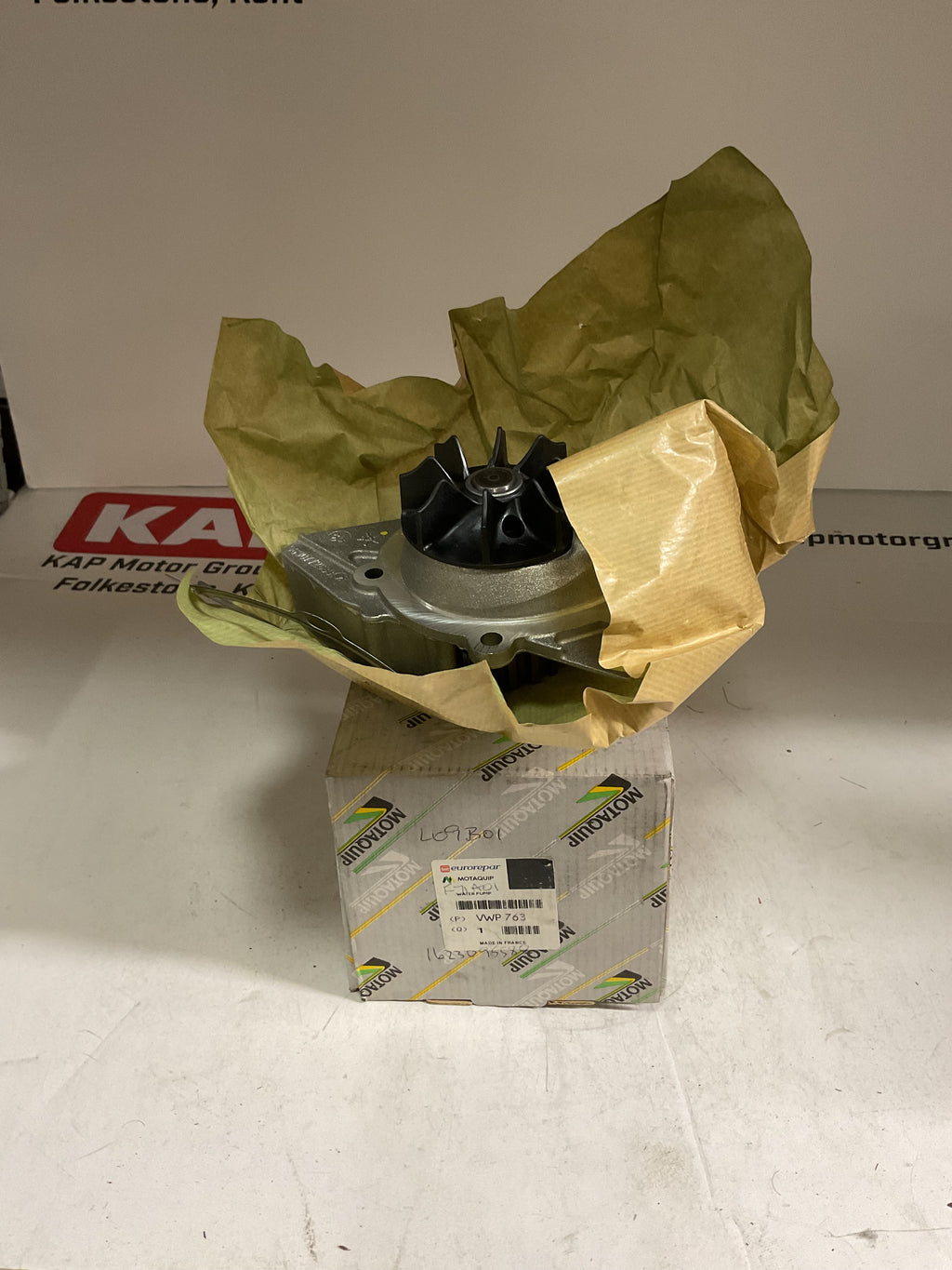 MOTAQUIP Water Pump VWP763