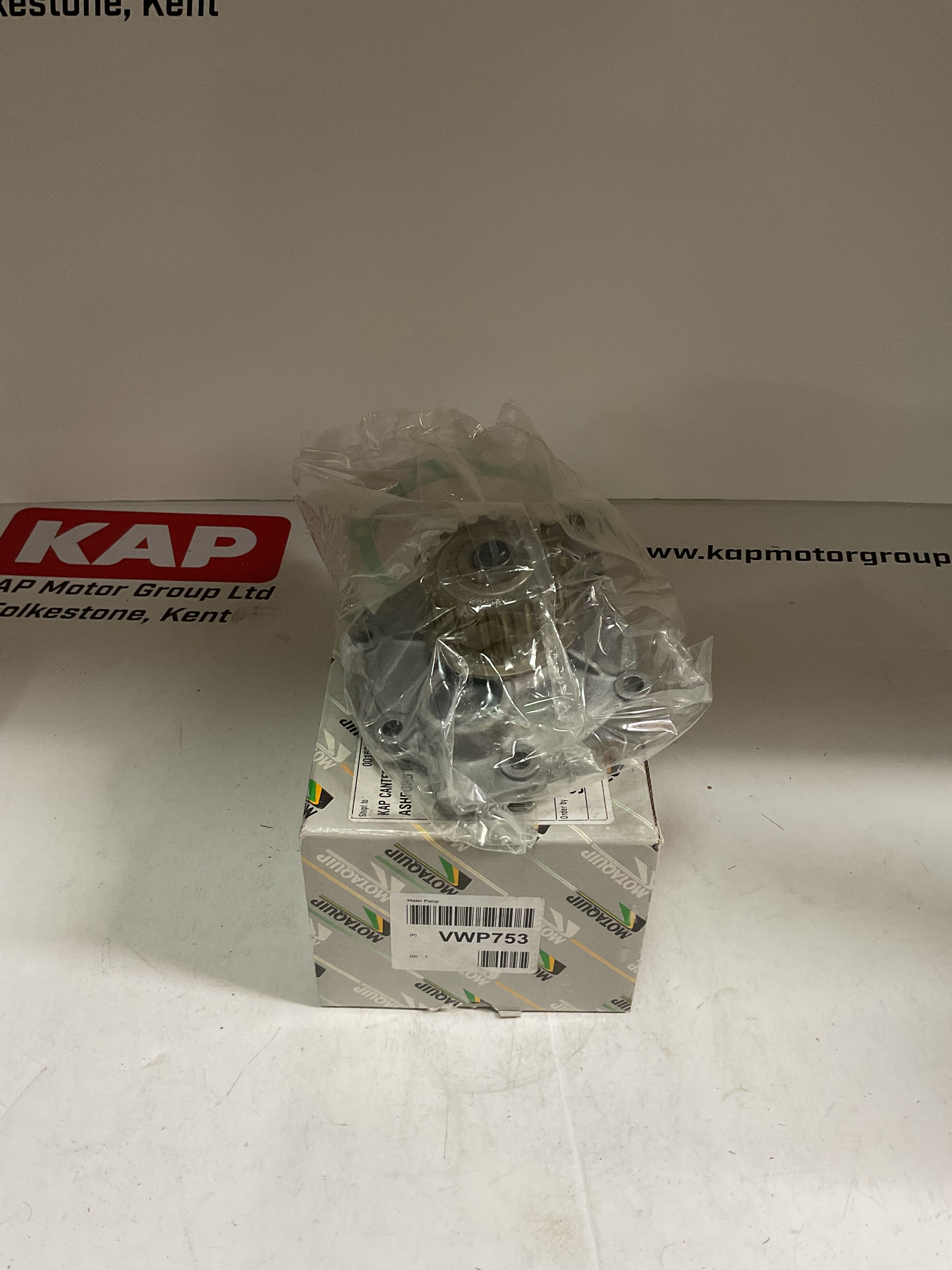 MOTAQUIP M:Coolant Pump VWP753