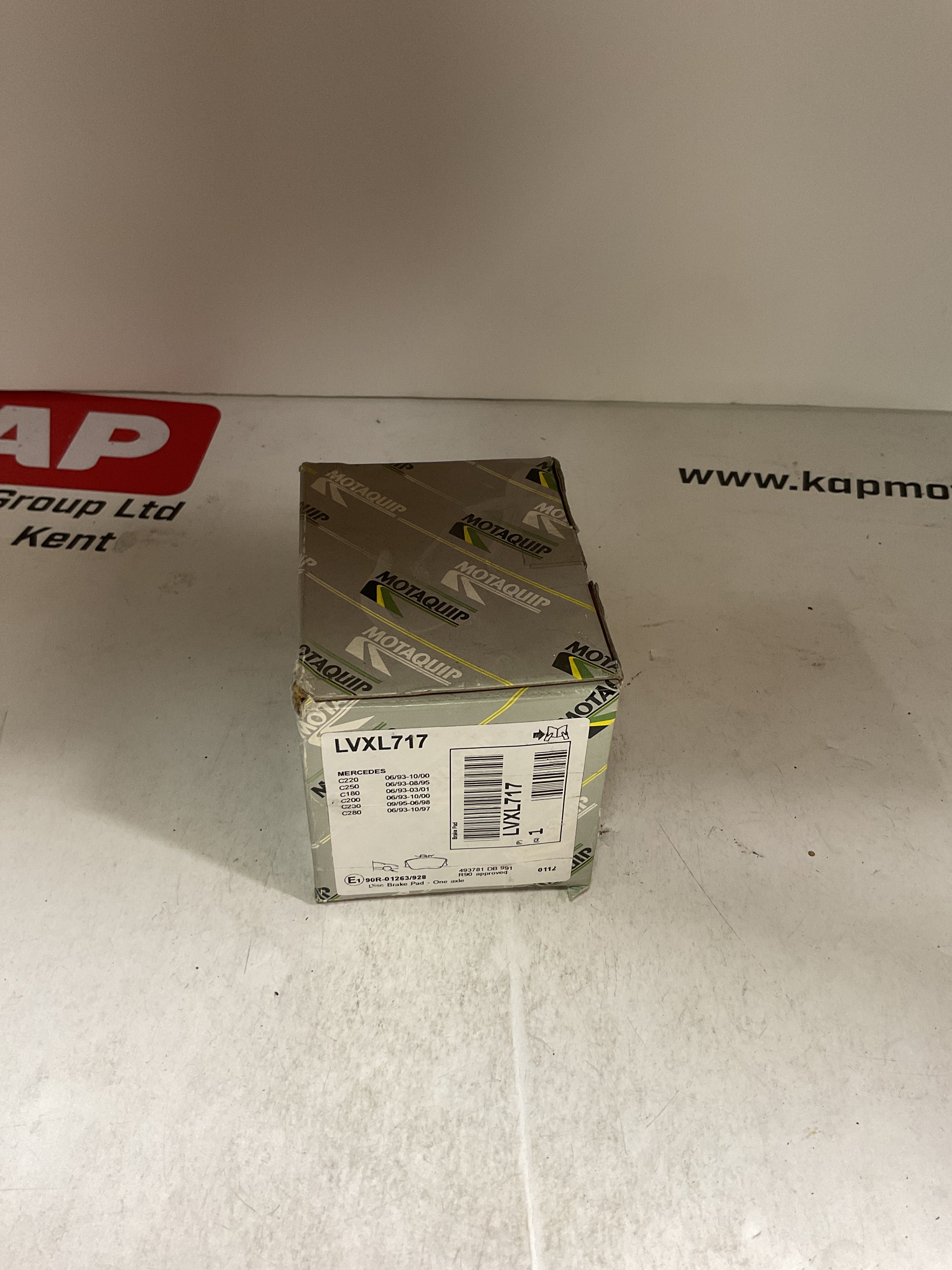 MOTAQUIP M:4 Fr Br Pads LVXL717